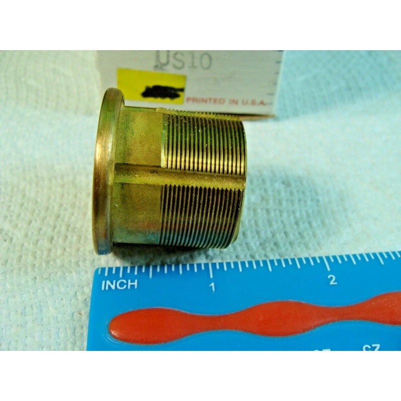 Yale Shell Lock 1152 US10 Brass-finish NIB NOS