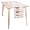 KAF Home Frank Lloyd Wright Printed Table Runner 14 x