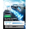 AINOPE Car Charger USB C 67.5 W, USB C PD