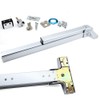 DONSU Door Push Bar Panic Outside Heavy Duty Commercial Rim