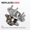 VeloCore 512505 Rear Wheel Bearing & Hub Assembly 5 Lugs