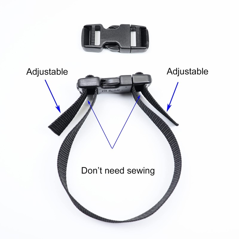 Baitoo Quick Side Release Buckles 1 Inch Super Heavy Duty