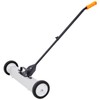 Donext Rolling Magnetic Sweeper, Heavy Duty Push-Type with Release, 30lbs