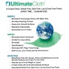 ULTIMATE CLOTH Mirafiber-3 Pack-cleans w/water-streak free-dust free-FREE SHIP