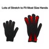6 pares de guantes exfoliantes – Guantes de lavado negro