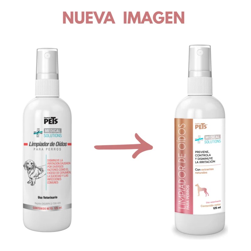 Limpiador Oidos Perro Medical Solutions 125ml Fancy Pets