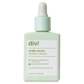 divi Divi Scalp Serum for Thinning Hair, 15ml – Clinically Tested, Nourishing Formula with Amino Acids, Caffeine & Rosemary Oil – Promotes Healthy Scalp & Fuller-Looking Hair, Reduces Oil & Product Buildup