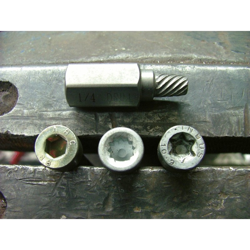 KS Tools 150.1385 Spiral Screw and Bolt Extractor Set, 15