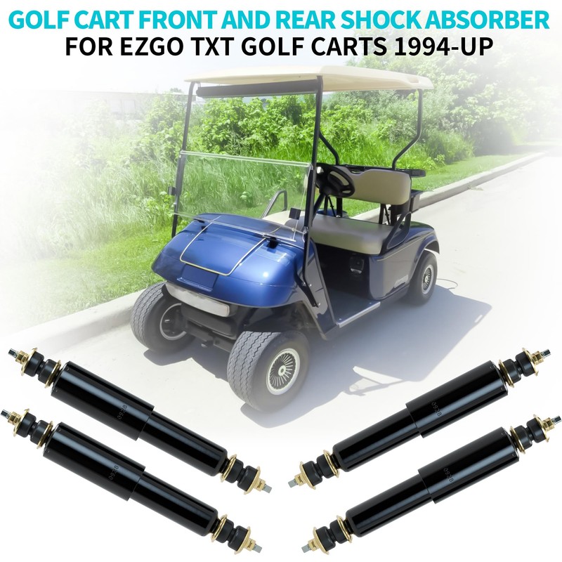 10L0L Upgraded Golf Cart Front Rear Shock Absorber for EZGO