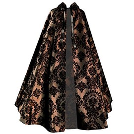 Cykxtees Victorian Vagabond Historical Steampunk Gothic Renaissance Cape Cloak