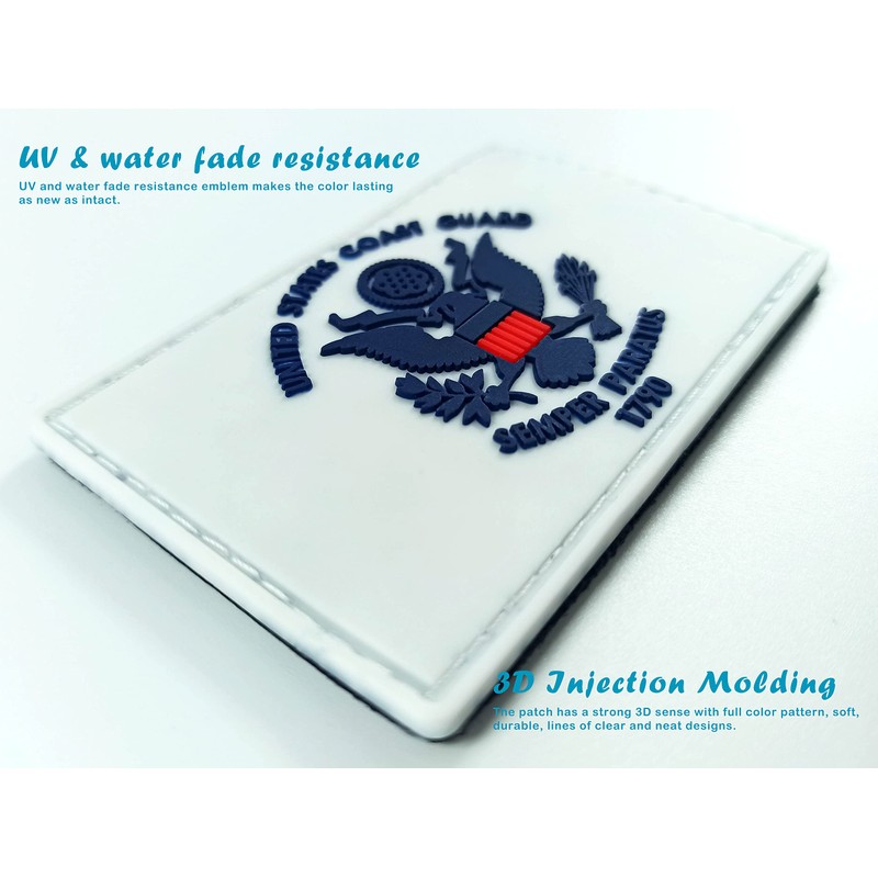 JBCD US Coast Guard Flag Patch Tactical Military Patch -