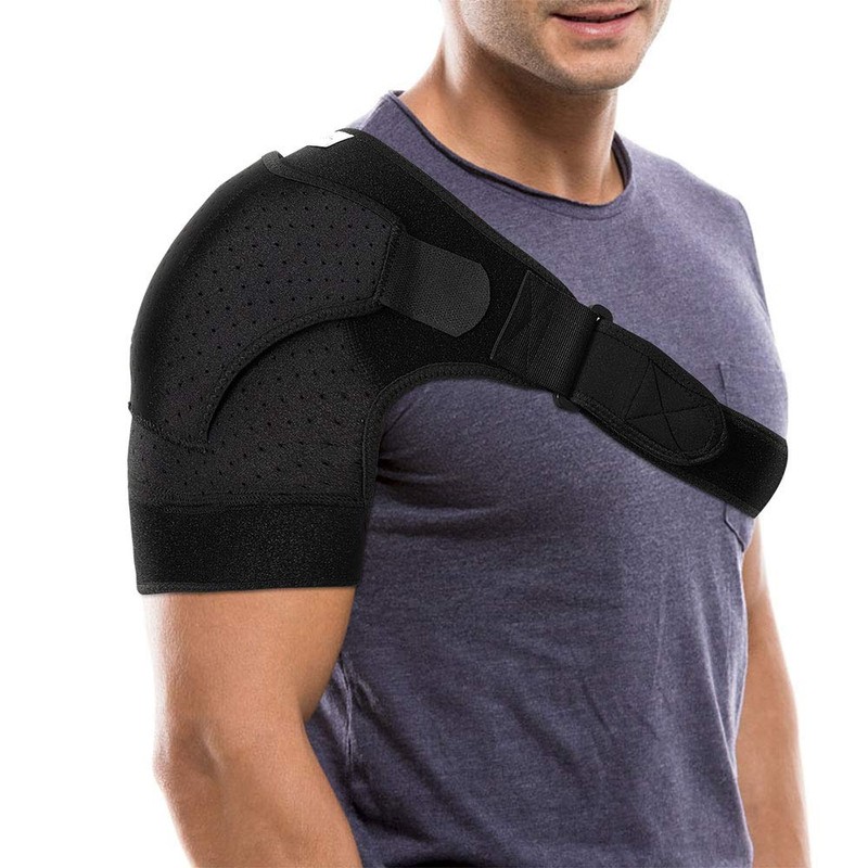 Adjustable Shoulder Support Fits Compression Shoulder Support Belt Arm Injury