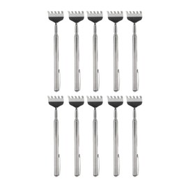 10 Uds Rascadores de Espalda, Mini Rascador de Espalda Plegable Portátil Extensible Rascador de Cuello Telescópico con Clip de Bolsillo para Aliviar la Picazón