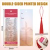 Motipuns 50 Pcs in Case of Emergency Christian Bookmarks Bulk