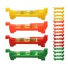 GUOYOU 20 Pcs String Line Level Post, 75mm Hanging Bubble