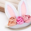 KIDOCHEESE Baby Girl Easter Bunny Ears Headbands Rabbit Ears Nylon