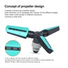 Vbvbip 2025 New Propeller Sprinkler for Lawn & Garden, 360°