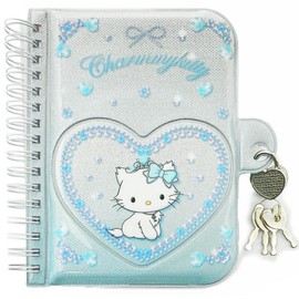 Sunstar Stationery S2642760 Sanrio Character Notebook, Keyed, Y2K Ballet Core, Charmy Kitty