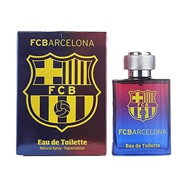 Air-Val International Eau de Toilette Spray for Men, FC Barcelona, 3.4 Ounce