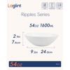 LaGlint LaGlint 54 OZ Salad Bowl Set of 2, Opal