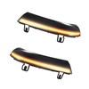 Hihaha Side Mirror Turn Signal Indicator Dynamic Sequential LED Light/Front
