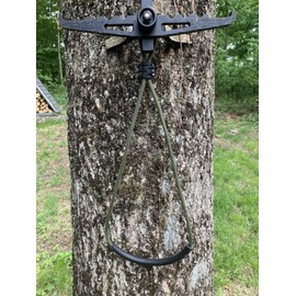 EZoutdoors 5 17” Single Step Aiders ( For Climbing Sticks, Treesaddle, Hunting)