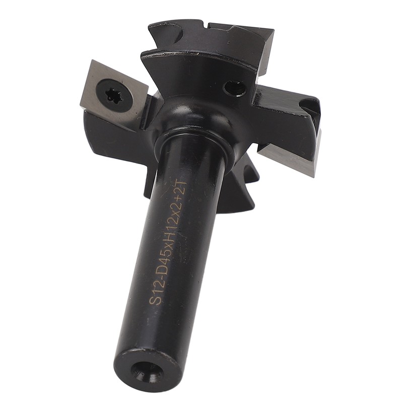 Spoilboard Surfacing Router Bit 12mm Shank 1 3/4in Cut Diameter