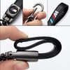 GshionLyfe Tire Valve Caps Set with Metal Keychain