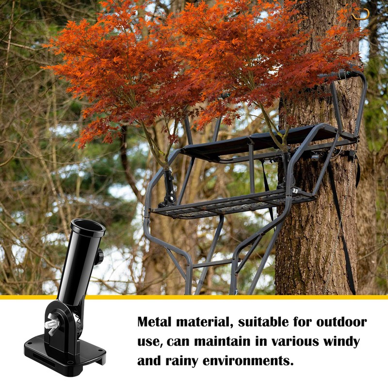 Hungdao 4 Pcs Metal Tree Stand Branch Holders Set Adjustable