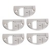 5 Pcs Industrial Sewing Machine Needle Plate High Hardness Rustproof