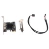 PCIE to Power ESATA Expansion Card 2 Port 6.0Gbps Support