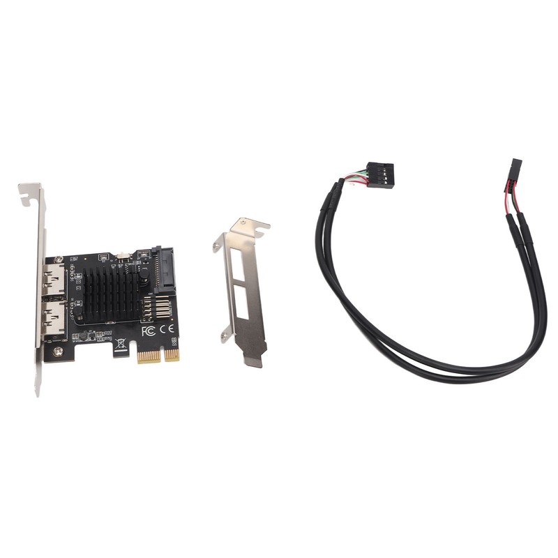 PCIE to Power ESATA Expansion Card 2 Port 6.0Gbps Support