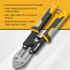 GRENPRO Wire Cutters Heavy Duty 8 Inch, Mini Bolt Cutter