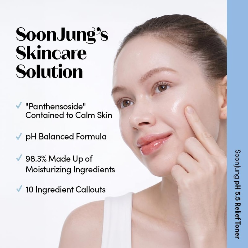 Etude House Soonjung pH5.5 Relief Toner 200 ml, Skin Care