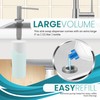 Metpure Built in Soap Dispenser for Kitchen Sink, Stainless Steel