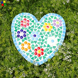 12mm Round Mosaic Tiles for Crafts, 200g Iridescent Recycled Glass Mosaic Pieces for Art Supplies, DIY Mosaic Making Kit for Hobbies & Art (Black,White & Grey 12mm)