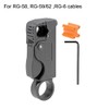 sourcing map Rotary Coax Coaxial Cable Stripper Cutter Tool for