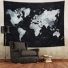 Lahasbja World Tapestry Map Tapestry Starry World Map Tapestry Apartment