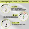50 Inch Drain Snake Hair Clog Remover, 4 Pack Metal