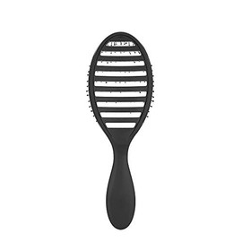 Wet Brush Cepillo para Cabello de Secado Rápido, Negro, Diseño Ventilado y Cerdas Suaves HeatFlex, Seguro para Secado con Secador, Mango Ergonómico que Controla Enredos y Mechones Incontrolables