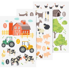 Window Sticker Counting Farm Heyda