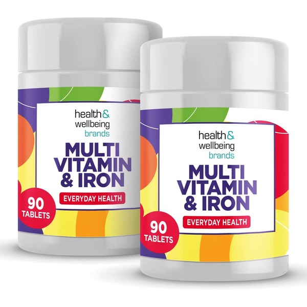 Multivitamin & Iron (180) 2 x 90 Easy to Swallow