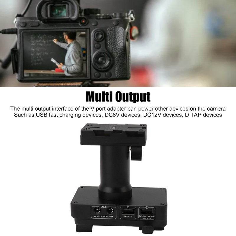 Full Decoding V Mount Battery to BP U Series Dummy