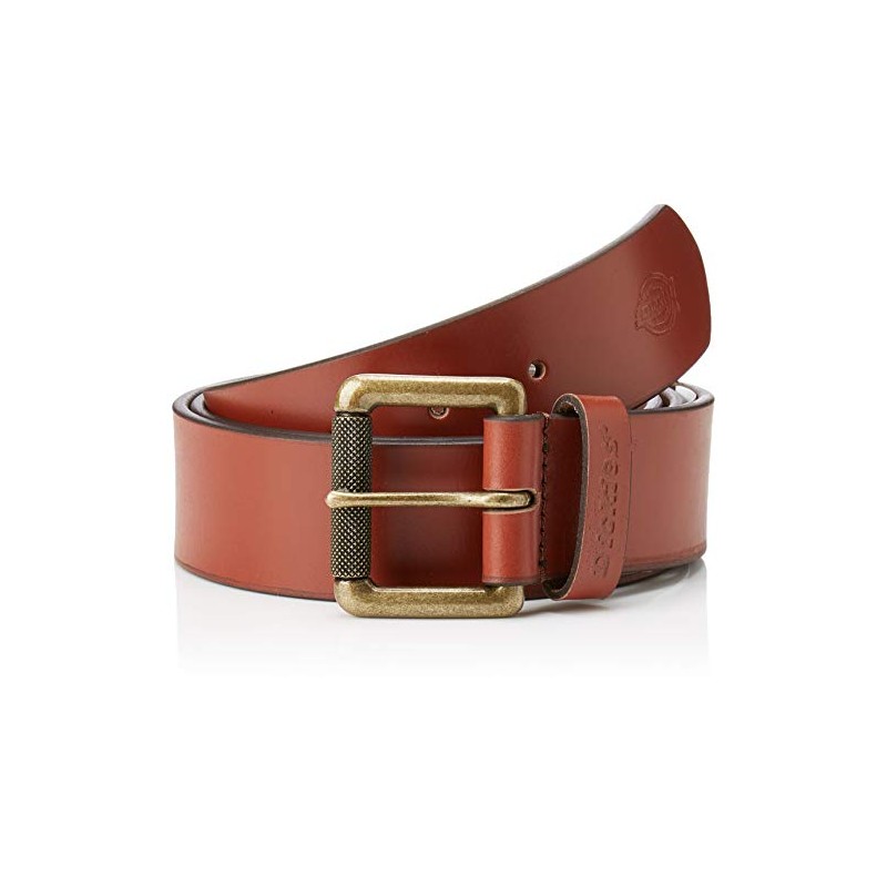 Dickies Men's South Shore Leather Belt, Brown (brown BRN)