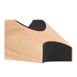 Wooden Guitar Neck Rest 2 Different Heights Non Slip Neck Pillow Support Rack for Ukulele Banjo Mandolin