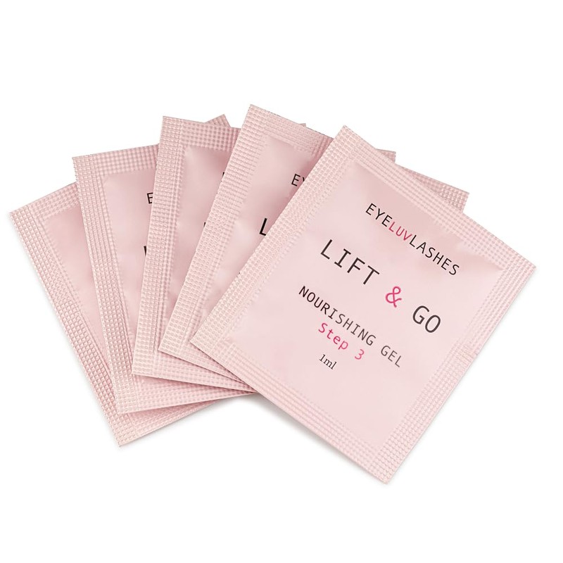 Lift & Go Eyeluvlashes Lash Lifting Brow Lamination Sachet Set