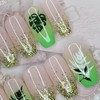 Green Natour Handmade Nail Tips - Lipstick / 그린나뚜르 수제네일팁