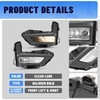 KUAFU Fog Light Kit Compatible with 2017-2020 Nissan Rogue Replacement