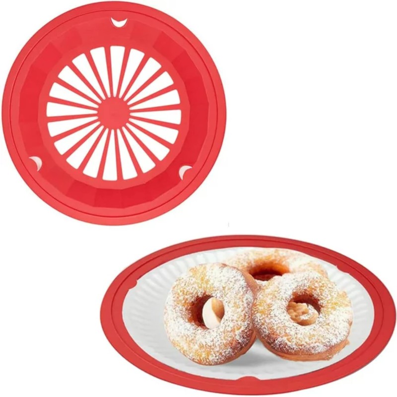 Cooking Concepts Sturdy Vented Paper Plate Holder - 4 Pack