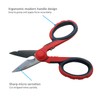 VARICONN 5 1/2" Electricians Scissors, Stainless Steel Sharp Blades and